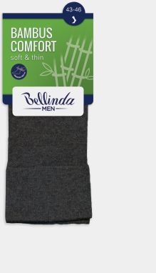 Pánské ponožky BAMBUS COMFORT SOCKS - Bambusové klasické pánské ponožky - béžová