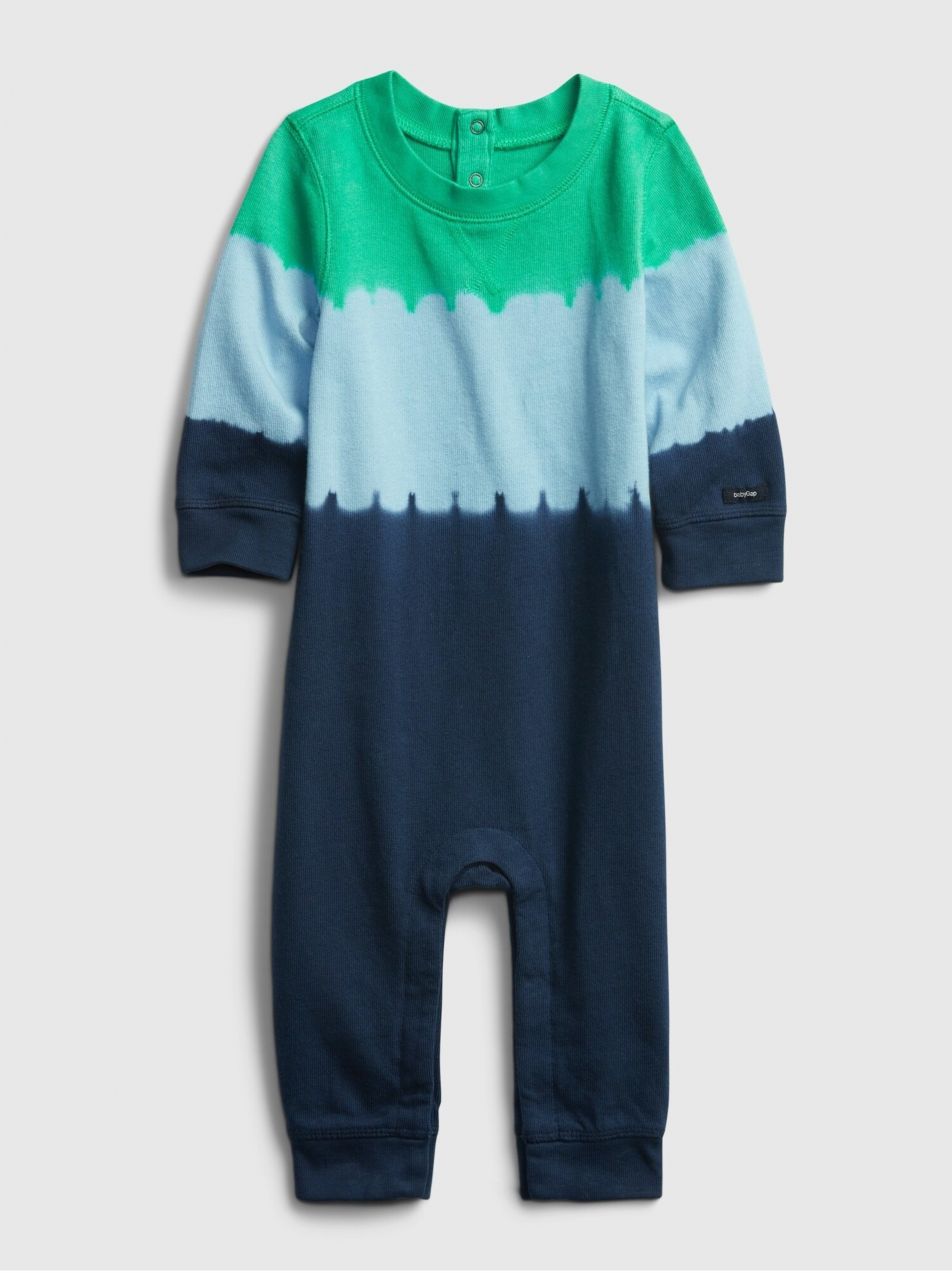 Baby overal dip dye one-piece Farebná