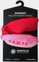 Ružová dámska multifunkčná šatka SAM 73 galéria