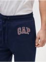 Kraťasy GAP Logo mini arch shorts Modrá galéria