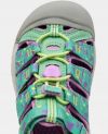 Fialovo-zelené dievčenské vzorované sandále Keen galéria
