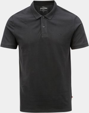 Čierna polokošeľa Jack & Jones