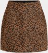 Hnedá sukňa s leopardím vzorom VILA Junila galéria