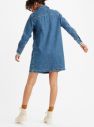 Modré rifľové košeľové šaty Levi's® galéria