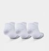 Sada tří párů bílých ponožek Heatgear Under Armour galéria