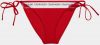 Červený dámsky spodný diel plaviek Calvin Klein Underwear galéria