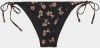Čierny dámsky vzorovaný spodný diel plaviek Calvin Klein Underwear galéria
