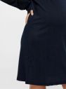 Tmavomodré tehotenské šaty Mama.licious galéria