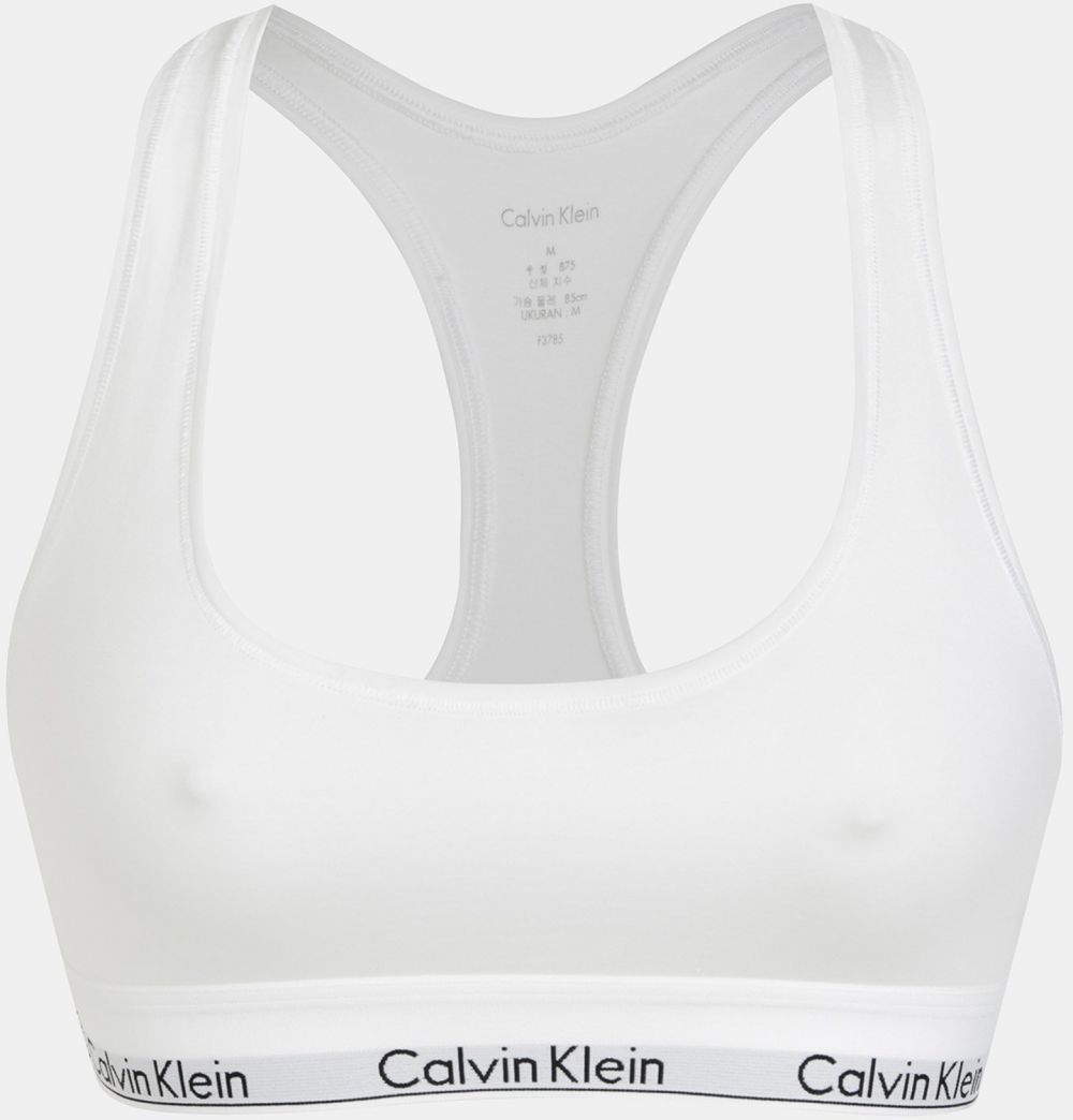 Biela podprsenka Calvin Klein Underwear