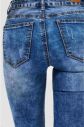 Moodo modré tříčtvrteční džínsy galéria