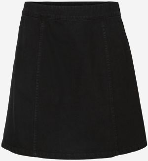 Čierna rifľová sukňa Noisy May Peri