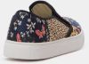 Oranžovo-modré dámske vzorované kožené slip on Desigual Animal Patch galéria