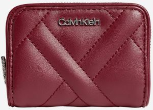 Vínová dámska peňaženka Calvin Klein