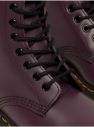 Tmavofialové dámske kožené členkové topánky Dr. Martens galéria