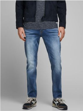 Modré comfort fit rifle Jack & Jones Mike