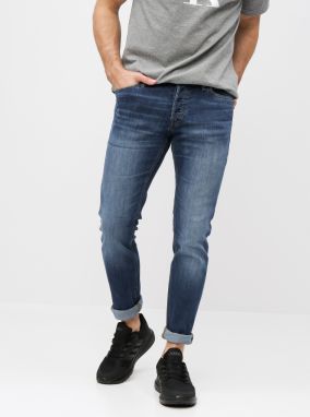 Modré slim fit rifle Jack & Jones Glenn