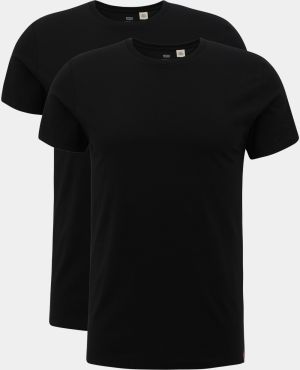 Sada dvoch čiernych pánskych basic tričiek Levi's®