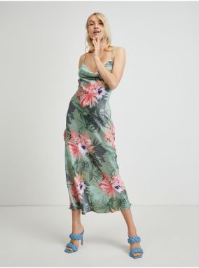 Letné a plážové šaty pre ženy Guess - zelená galéria