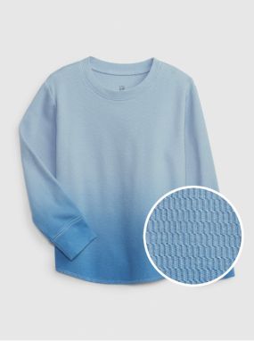 Modré chlapčenské bavlnené tričko GAP