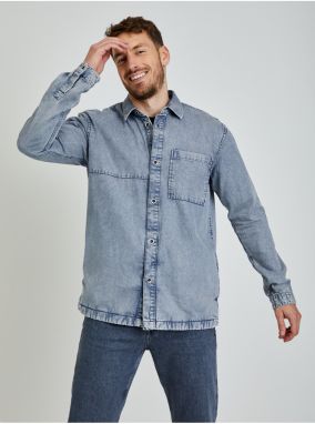 Rifľové pre mužov Tom Tailor Denim - svetlosivá