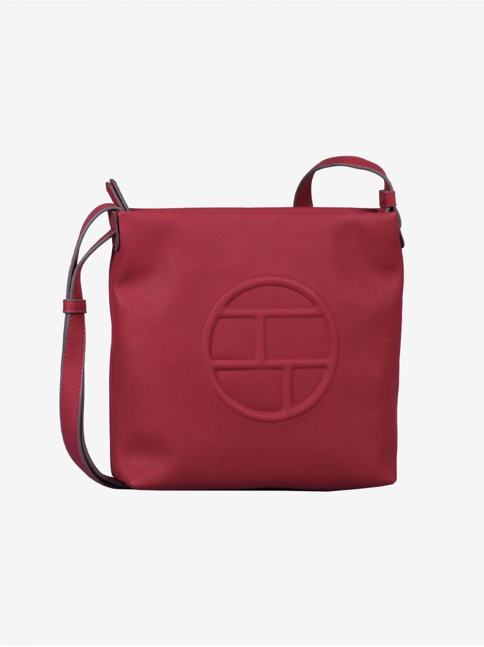 Červená dámska crossbody kabelka Tom Tailor Rosabel