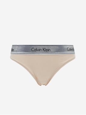 Béžové nohavičky Calvin Klein