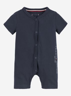 Tmavomodré dievčenské body Tommy Hilfiger