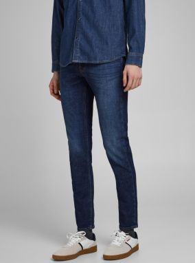 Modré slim fit rifle Jack & Jones Glenn