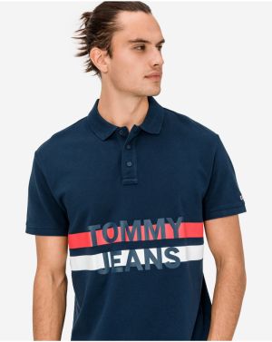 Block Stripe Polo triko Tommy Jeans