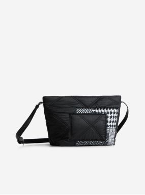 Čierna dámska vzorovaná crossbody kabelka Desigual After Dark Calpe