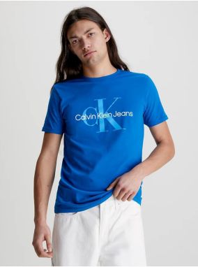 Modré pánske tričko Calvin Klein Jeans