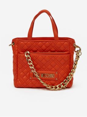 Oranžová dámska kabelka Love Moschino