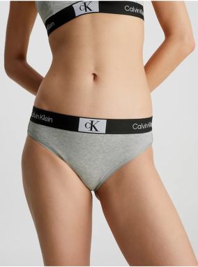 Nohavičky pre ženy Calvin Klein Underwear - svetlosivá