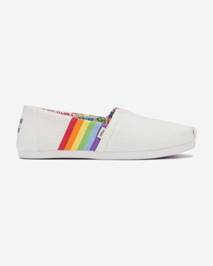 Espadrilky, slip on pre ženy TOMS - biela