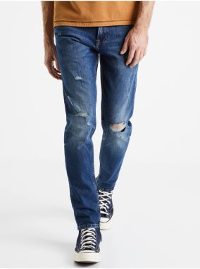 Slim fit pre mužov Celio - modrá