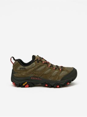 Kaki dámske semišové tenisky Merrell Moab 3 GTX