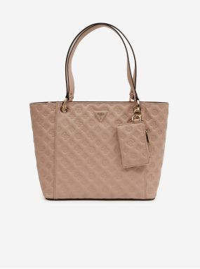 Staroružová dámska kabelka Guess Noelle Elite Tote