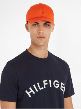 Šiltovky pre mužov Tommy Hilfiger - oranžová