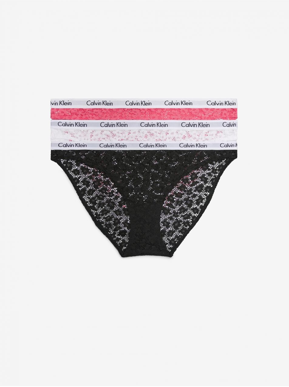 Nohavičky pre ženy Calvin Klein Underwear - čierna, biela, ružová