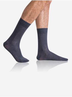 Tmavošedé pánske ponožky Bellinda GREEN ECOSMART MEN SOCKS