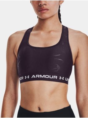 Športové podprsenky pre ženy Under Armour - vínová