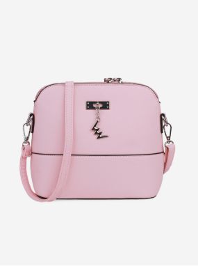 Svetloružová dámska crossbody kabelka VUCH Ebra