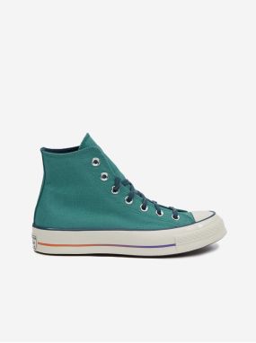 Zelené dámske členkové tenisky Converse Chuck 70 Color Fade