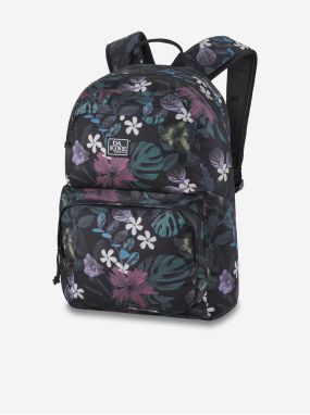 Čierny dámsky kvetovaný batoh Dakine Method Backpack 25 l