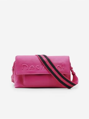 Ružová dámska crossbody kabelka Desigual Half Logo Venecia 2.0