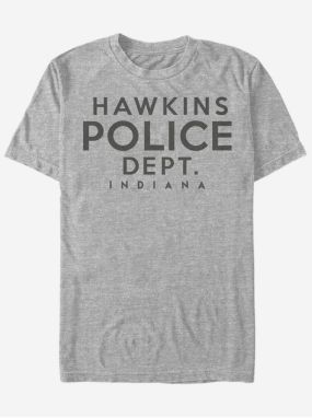 Policejní oddělení Hawkins Stranger Things ZOOT. FAN Netflix - unisex tričko