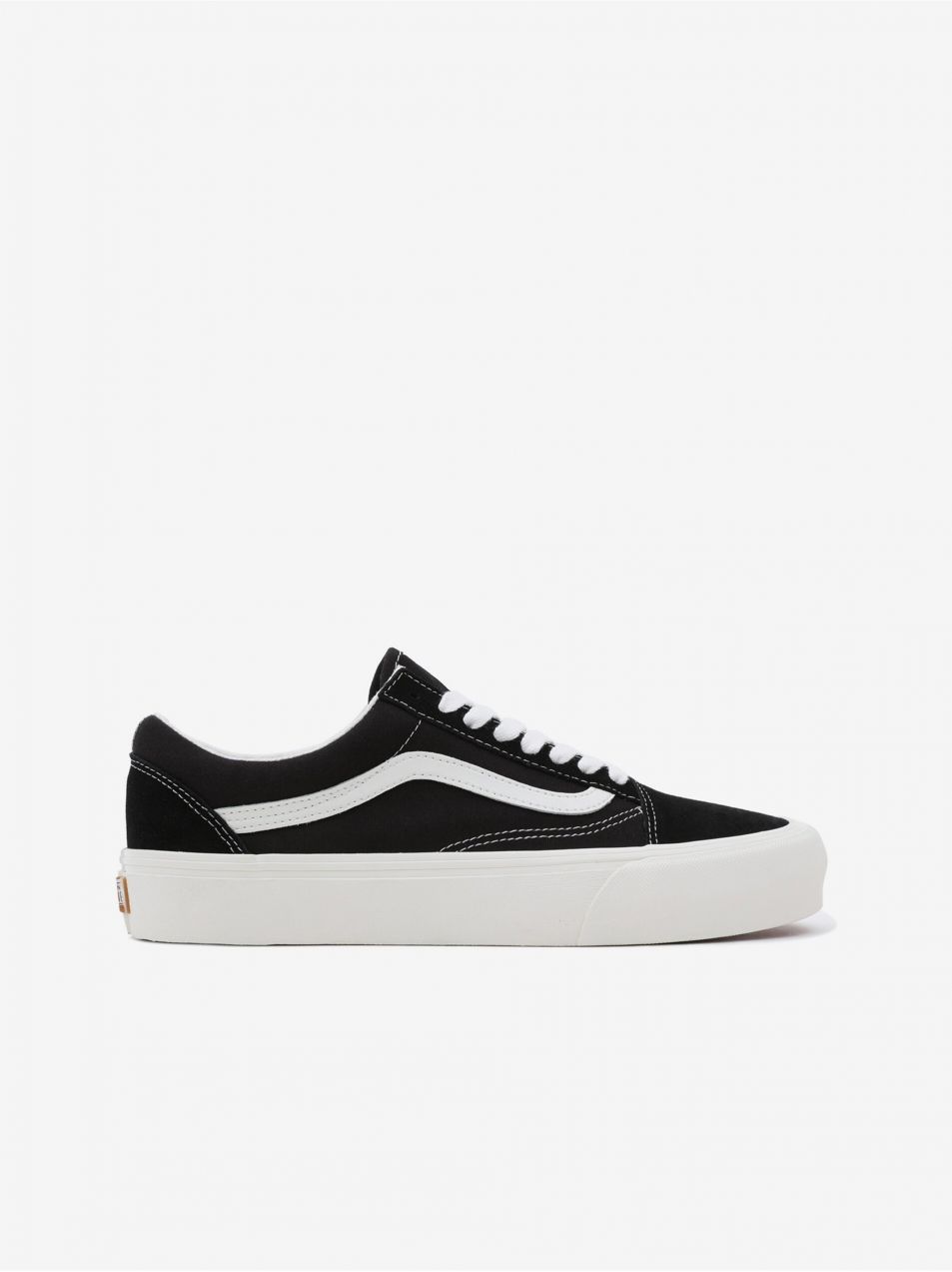 Bielo-čierne semišové tenisky VANS Old Skool VR3