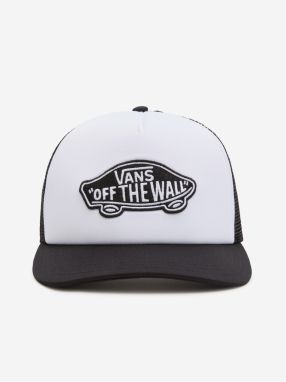 Čierno-biela pánska šiltovka VANS Classic Patch Curved Bill Trucker