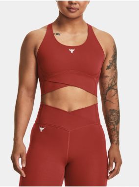 Červená dámska športová podprsenka Under Armour Rock