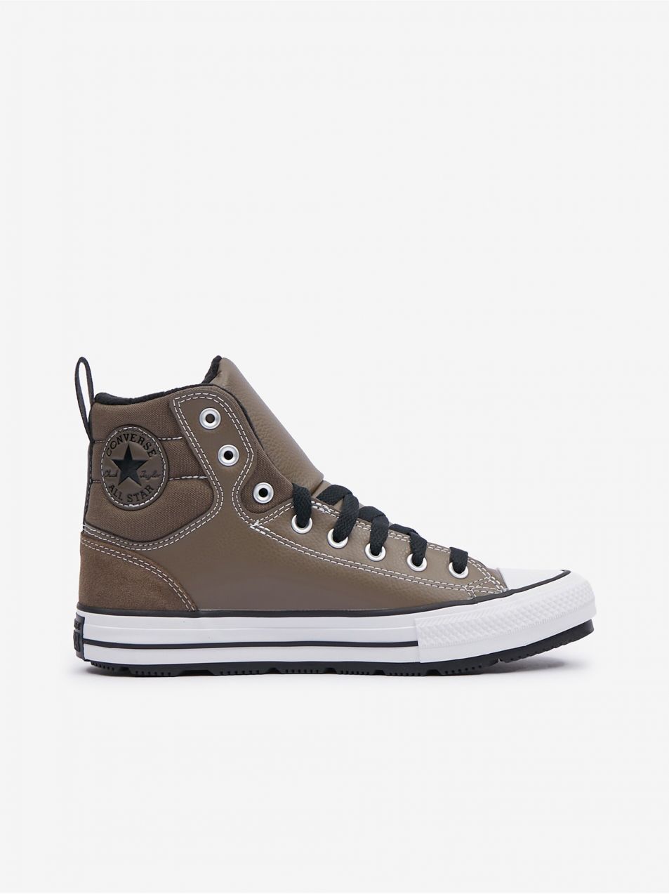 Tmavo hnedé členkové tenisky Converse All Star Berkshire